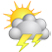 Wed - PM Thunderstorms