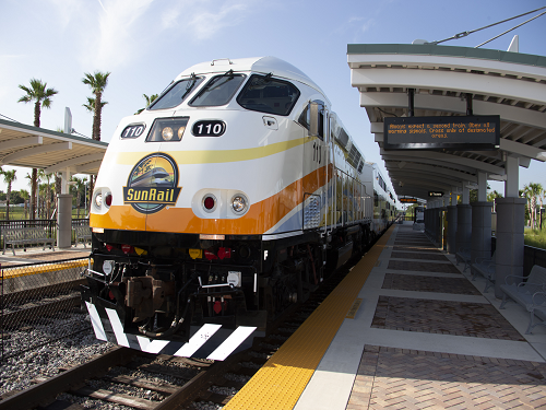 Image of SunRail train