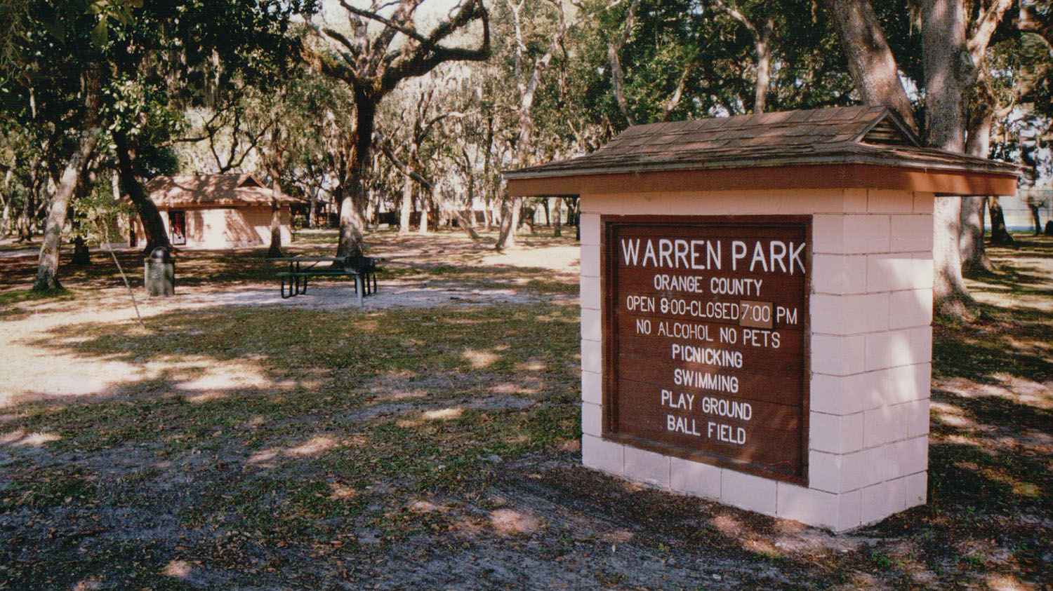 1924 First Orange County Park